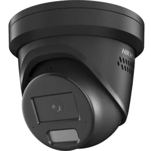 Black turret CCTV camera